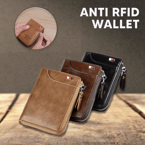 [✔SPECIAL OFFER] New Fossy Multi-functional RFID Blocking Waterproof Durable PU Leather Wallet