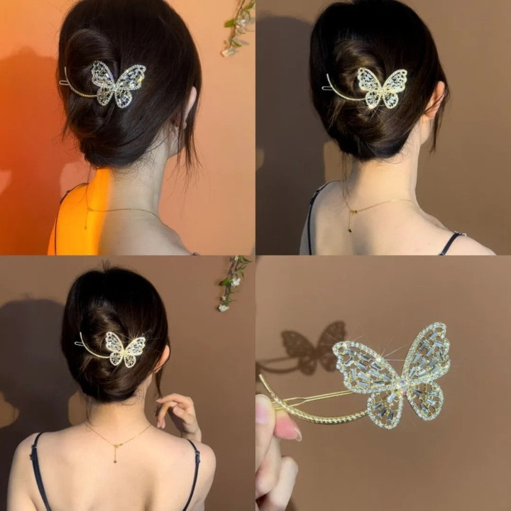 【💥Big Sale】2022 New Arrival- Ins Style Elegant Hairpin - BUY 4 FREE SHIPPING