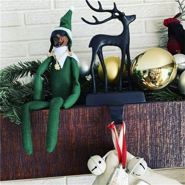 🔥BIG SALE 50%🔥Snoop On A Stoop Christmas Elf Doll