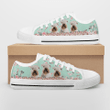 IRISH SOFT COATED WHEATEN TERRIER LOW TOP SHOES