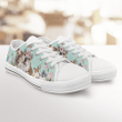 BULLDOG FLOWER STYLE LOW TOP SHOES