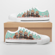 RED PANDA FLOWER STYLE LOW TOP