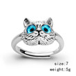 Ring Cat Blue Eye Perfect For Both Women And Men