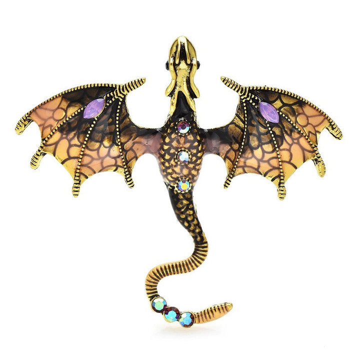 Dragon Brooches For Women Men
