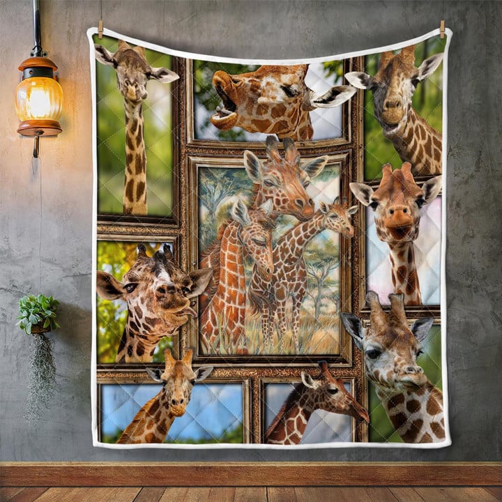 GIRAFEE FRAME STYLE QUILTS
