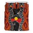 Aboriginal Bedding Set Aboriginal Flag Dot Painting Art Pa007