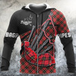 Bagpipes music 3d hoodie shirt for men and women MUS10