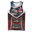 Trucker 3D All Over Printed Clothes KW09