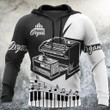 Organ music 3d hoodie shirt for men and women MUS20