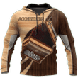 Accordion music 3d hoodie shirt for men and women MUS02