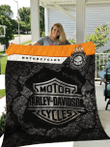 HD Motorcycle Blanket Quilt HQ6