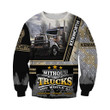 Trucker 3D All Over Printed Clothes KW05