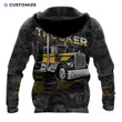 Personalized Gifts 3D All Over Print Shirts For Trucker TK14