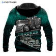 Personalized Gifts 3D All Over Print Shirts For Trucker TK12