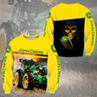 JD Tractor 3D All Over Printed Shirts JD115