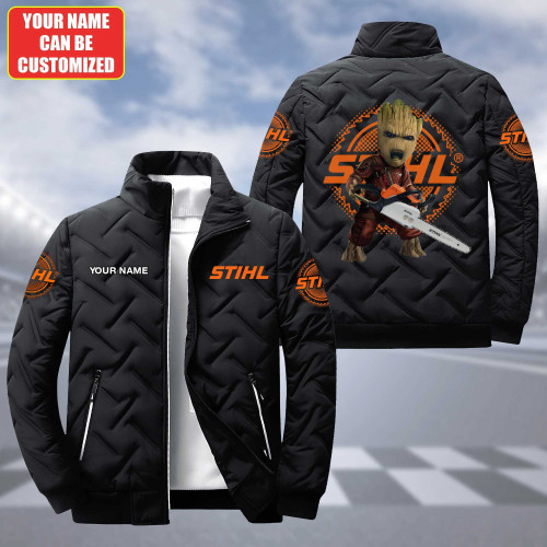 Personalized Limited Edition 3D Puffer Down Jacket BMH120-S2