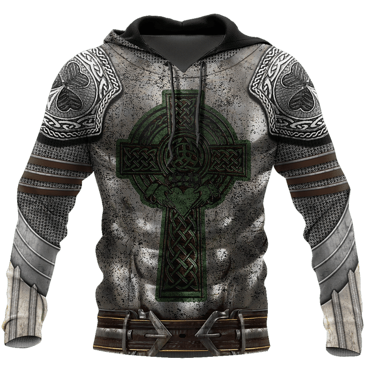 Irish Armor Warrior Chainmail 3D All Over Printed Shirts IAC02
