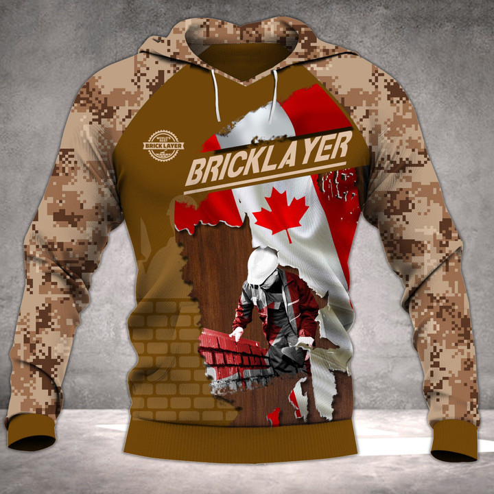 Bricklayer Safety 3D All Over Printed Shirts Hoodie BL06