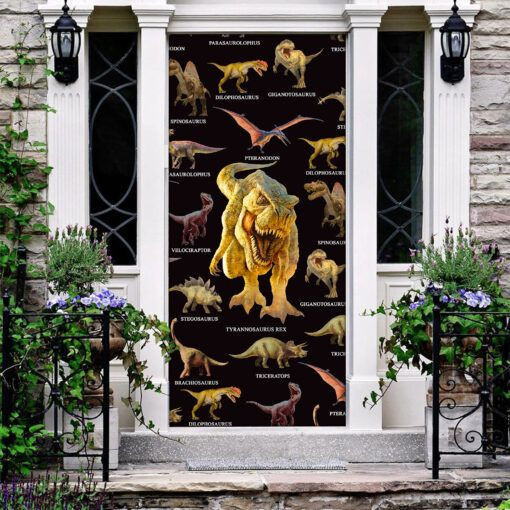 Love Dinosaur Door Cover DND02