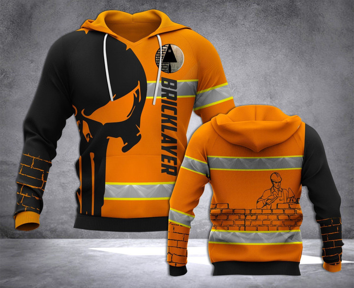 Bricklayer Safety 3D All Over Printed Shirts Hoodie BL02