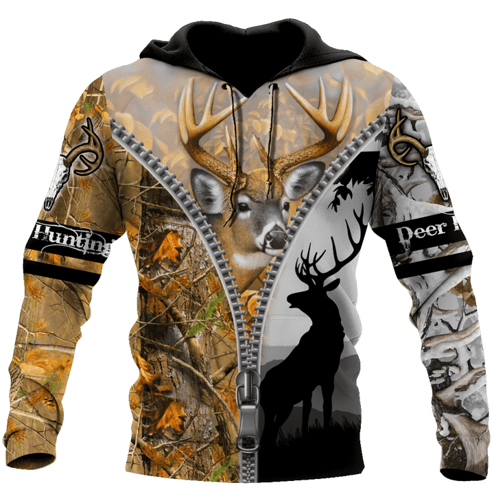 Deer Hunting 3D All Over Printed Shirts for Men and Women DE24