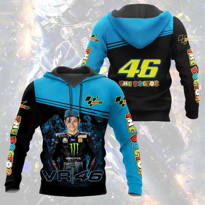VR46 3D All Over Printed Shirts VR5