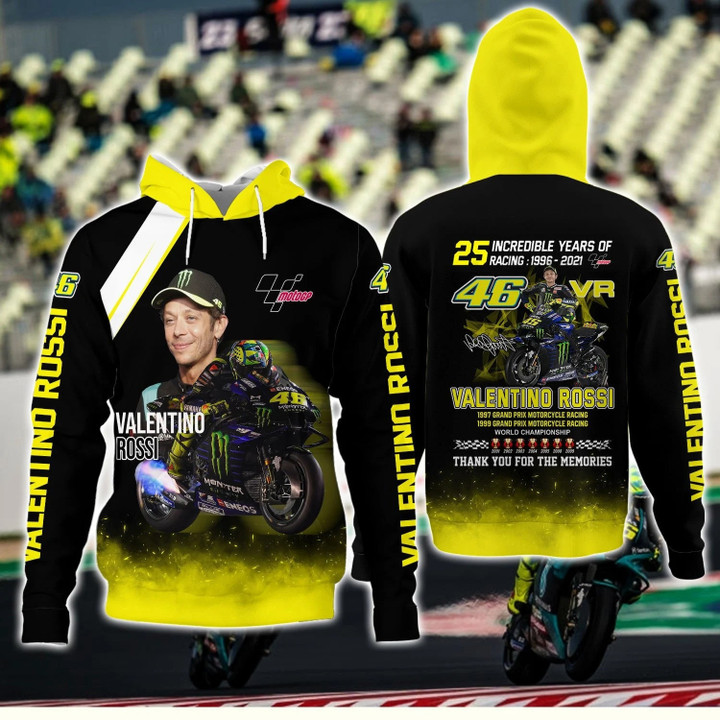 VR46 3D All Over Printed Shirts VR11