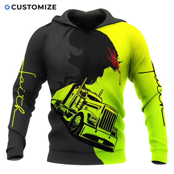 Personalized Gifts 3D All Over Print Shirts For Trucker TK20
