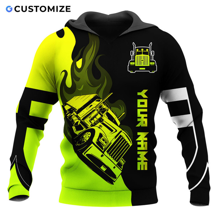 Personalized Gifts 3D All Over Print Shirts For Trucker TK25