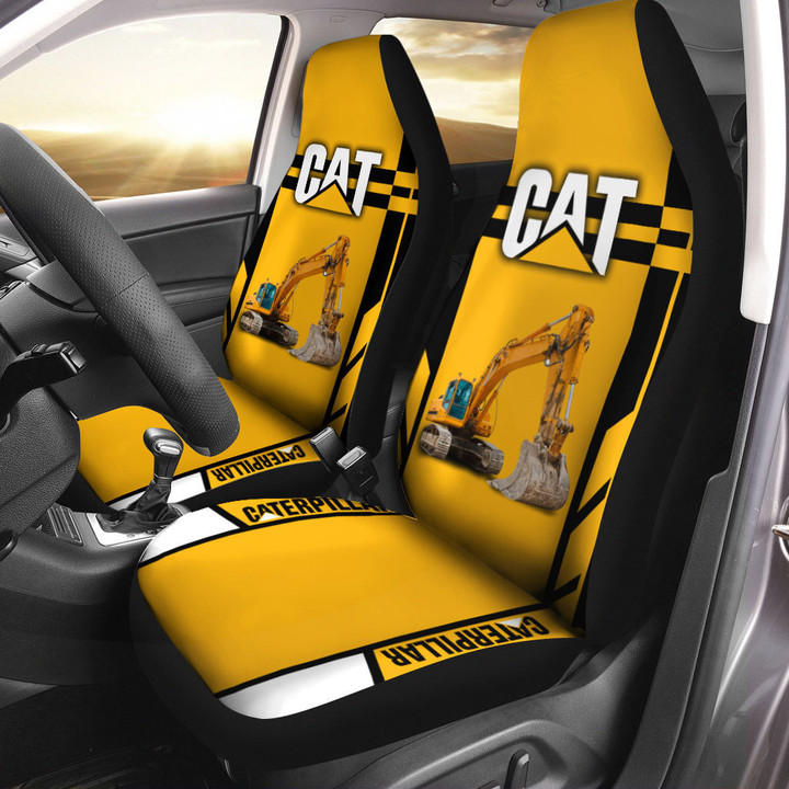 CAT Heavy Equipment Car Seat Cover JDCS3CAT