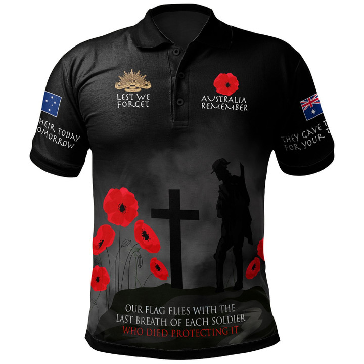 ANZAC Lest we forget 3D Shirts ANH3