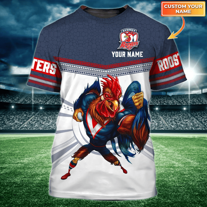 Personalized Sydney Roosters 3D shirt NRLH3