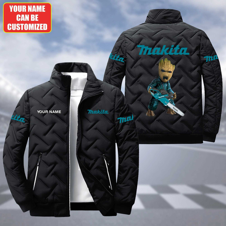 Personalized Power Tool Limited Edition 3D Puffer Down Jacket BMH120-MKT2
