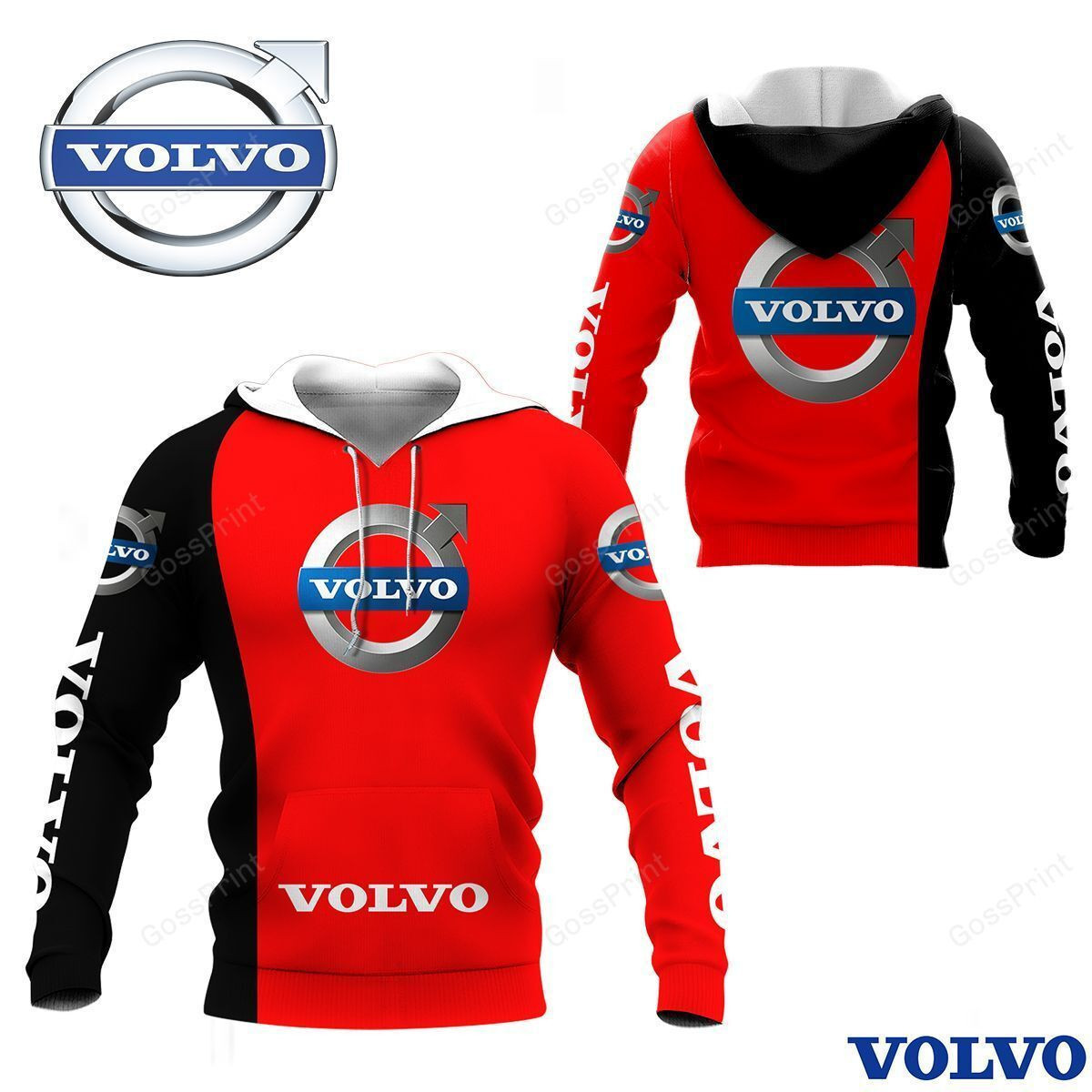 3D ALL OVER VOLVO TRUCK SHIRT VER 9