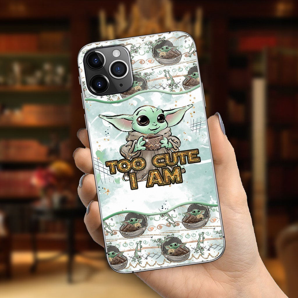 Too Cute I Am - Personalized Phone Case