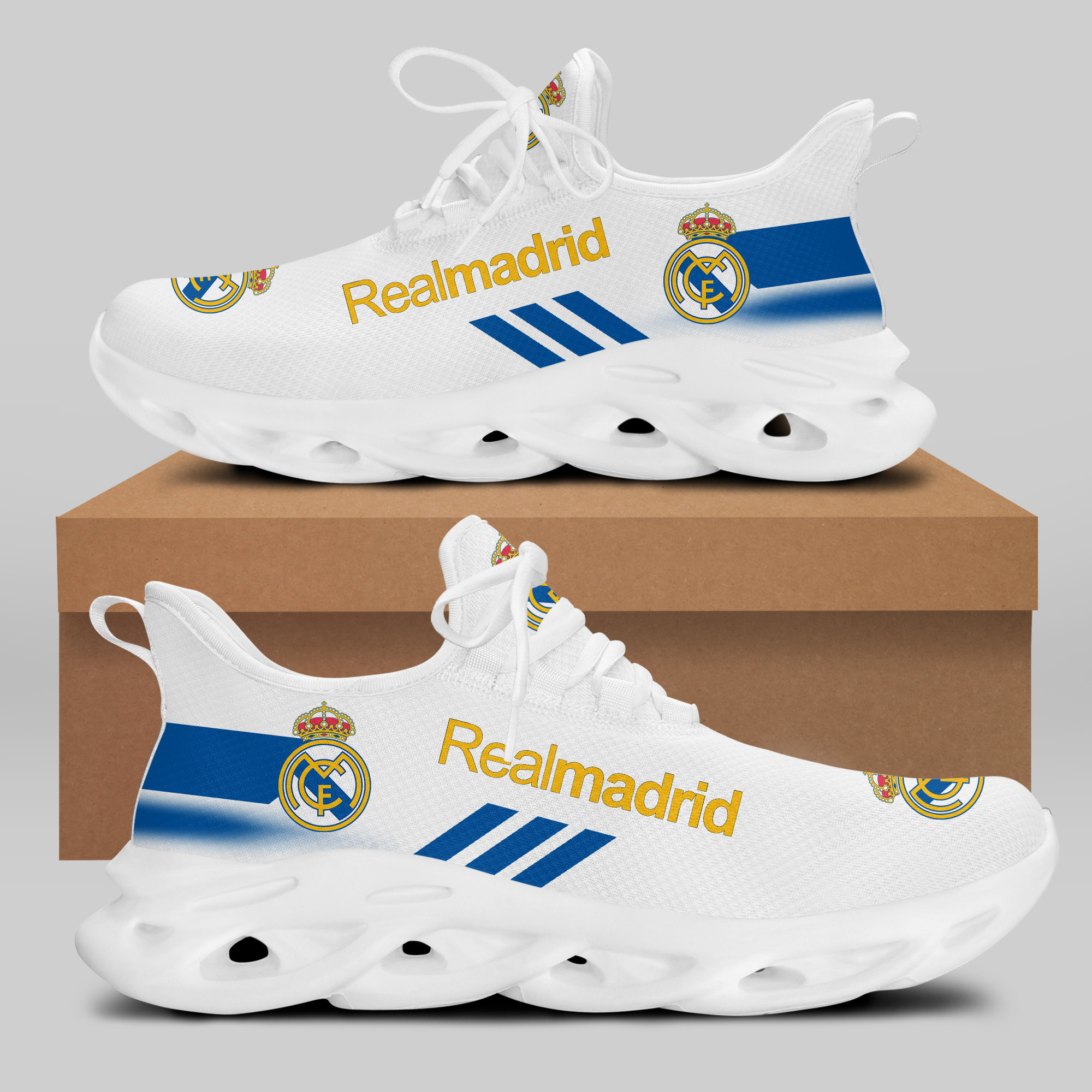 Real Madrid Sneakers Running Shoes Ver 15