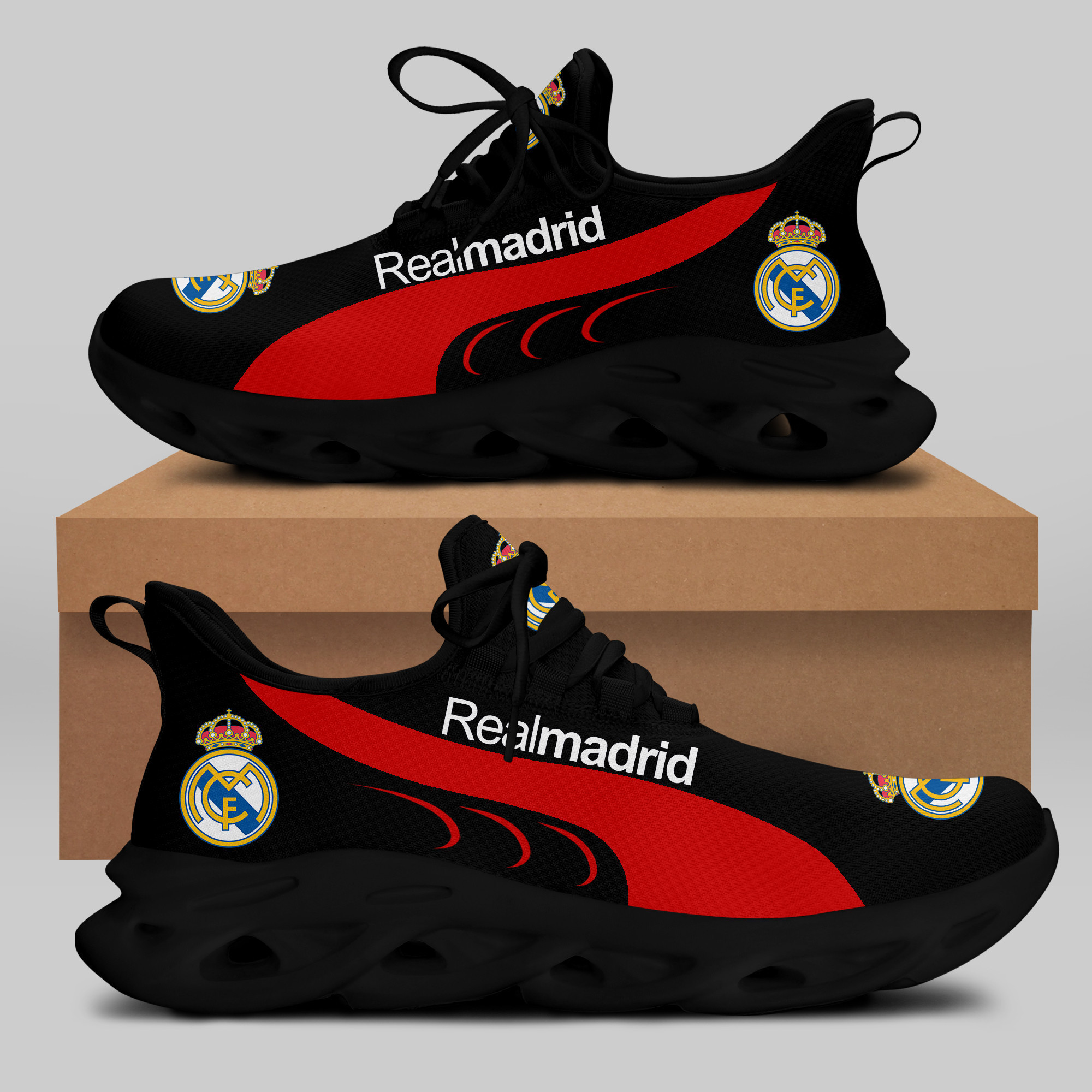 Real Madrid Sneakers Running Shoes Ver 3
