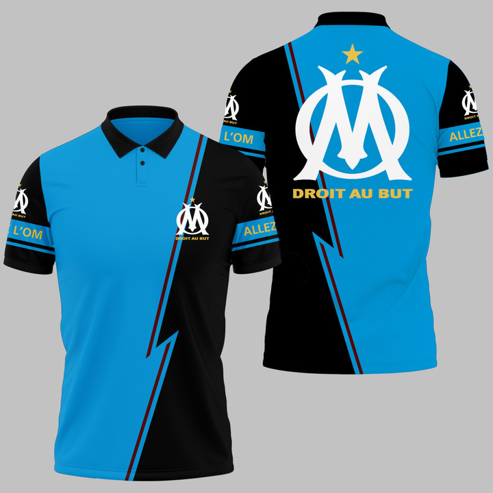 Olympique de Marseille Polo Shirt Ver 3