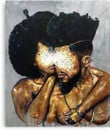 canvas Black Couple Love Canvas Print Canvas Wall Art