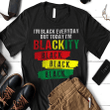 I'm Blackity Black Power Juneteenth Shirt Hoodie AP080