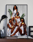 Canvas Black Queen Canvas Print Wall Art