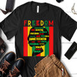 Black Freedom Black Women Girls Melanin Celebrate 1865 Shirt Hoodie AP043