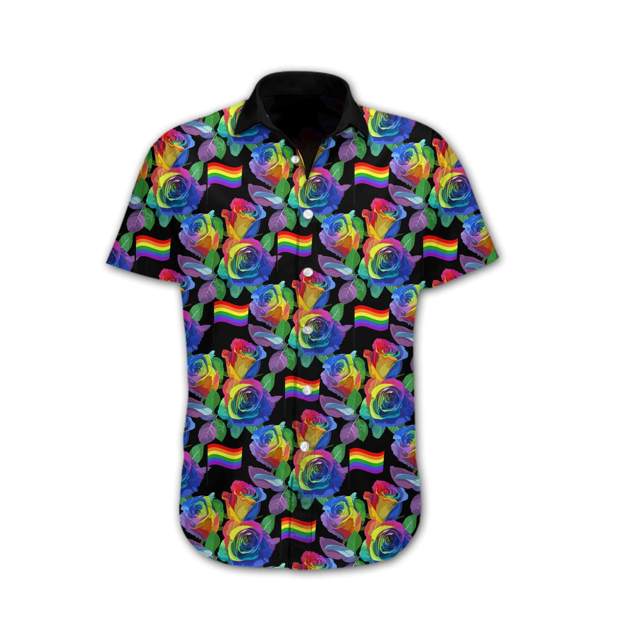 LGBT Rose Hawaiian Shirt 3D / TNDNDD7720