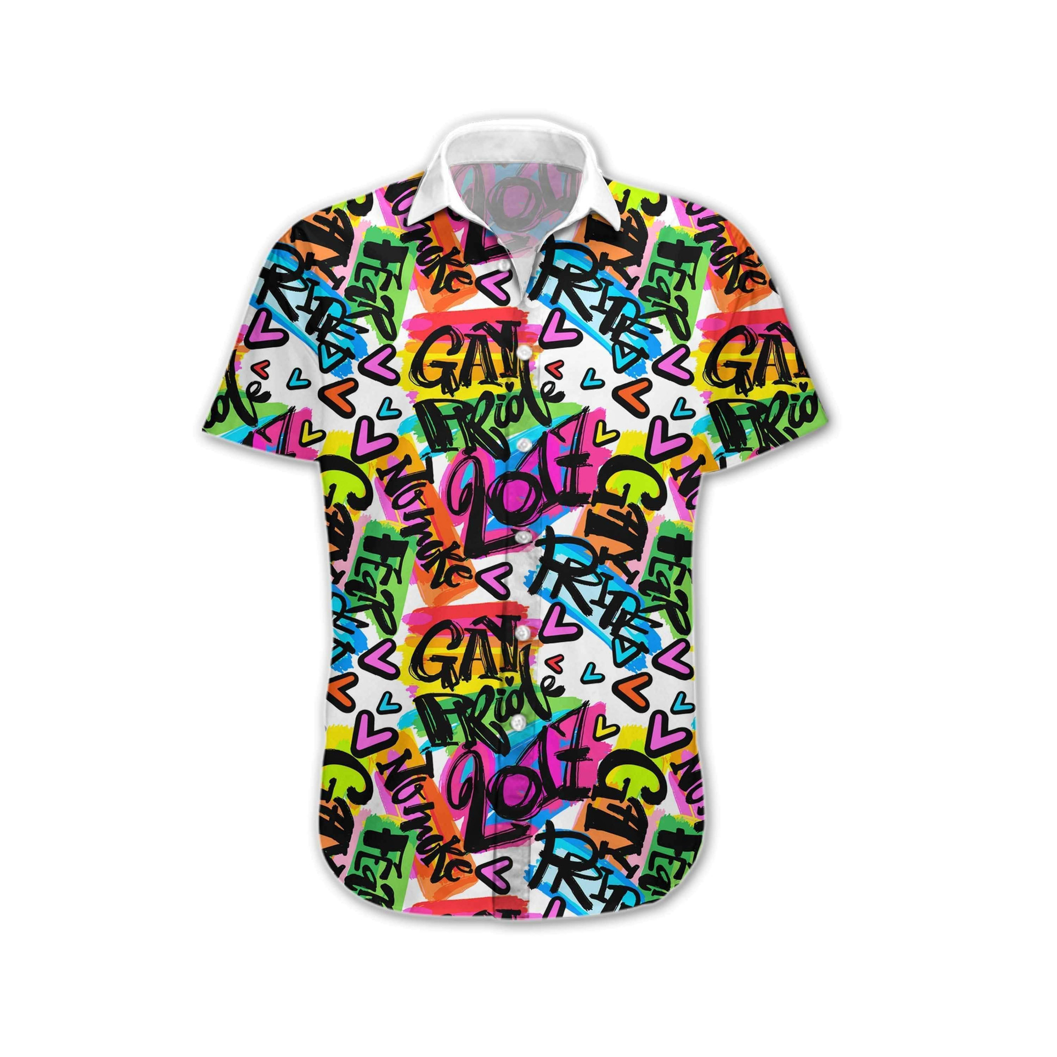Apparel LGBT Pride Hawaiian Shirt - Hawaii Shirt HIS008