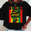 Black Freedom Black Women Girls Melanin Celebrate 1865 Shirt Hoodie AP043