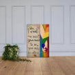 Canvas LGBT At My 80 Canvas 24x36 in
