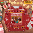 Sister Squad Personalized 3D-Printed Christmas Ugly Sweatshirt Hoodie AP516