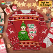Christmas Tree Peeking Dogs 3D-Printed Christmas Ugly Sweatshirt Hoodie AP543