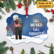 Christmas Gift for Mom and Daughter Personalized Ornament OR0099