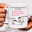 Funny Couple - Personalized Ceramic Mug - Valentine's Day Gift DW002